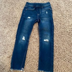 Jeans  / jeggings size 4-5  childrens place